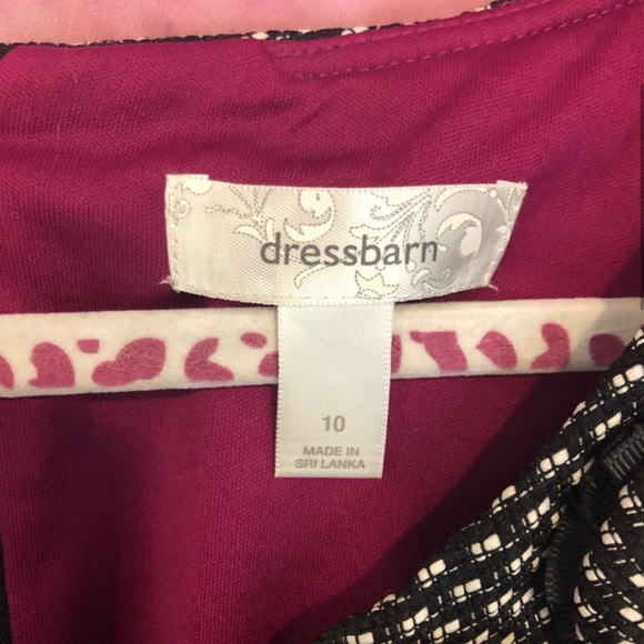 Dress Barn Houndstooth Rosette 🌹 Dress - Picture 3 of 5